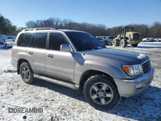 2003 Toyota Land Cruiser with VIN JTEHT05J432039755, listed as a Copart auction lot 42128565 with 241,357 mi miles and Clean Title. Bid and sale history available at carsss.com. Image 4.