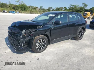 2025 Toyota Corolla Cross Hybrid S with VIN 7MUFBABG6SV077157, listed as a Copart auction lot 55625165 with 186 mi miles and Salvage title. Bid and sale history available at DreamBid. Image 1.