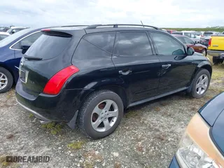 2004 Nissan Murano SL with VIN JN8AZ08T64W205211, listed as a IAAI auction lot 40541858 with 1 mi miles. Bid and sale history available at carsss.com. Image 4.