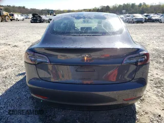 2019 Tesla Model 3 Mid Range with VIN 5YJ3E1EA1KF435295, listed as a Copart auction lot 49552685 with 56,366 mi miles and Salvage Title. Bid and sale history available at DreamBid. Image 6.