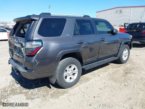 2020 Toyota 4Runner SR5 with VIN JTEBU5JR7L5774904, listed as a IAAI auction lot 41639477 with 36,671 mi miles. Bid and sale history available at carsss.com. Image 4.