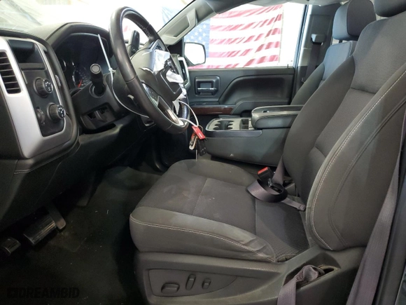 2017 GMC Sierra 1500 SLE with VIN 1GTV2MEH8HZ202436, listed as a Copart auction lot 66657134 with 91,487 mi miles and Salvage Title. Bid and sale history available at carsss.com. Image 7.