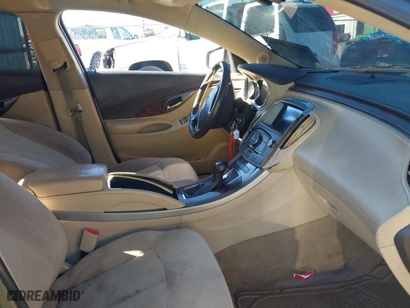 2012 Buick LaCrosse Convenience with VIN 1G4GB5E32CF275083, listed as a IAAI auction lot 41020528 with 148,082 mi miles. Bid and sale history available at carsss.com. Image 5.