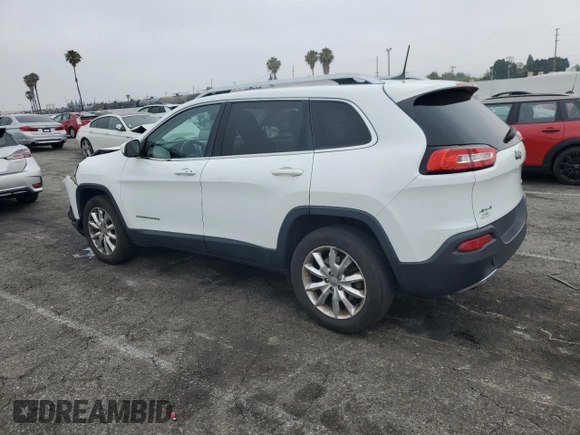2016 Jeep Cherokee Limited with VIN 1C4PJMDB8GW120344, listed as a Copart auction lot 62603365 with 137,571 mi miles and Salvage title. Bid and sale history available at DreamBid. Image 2.