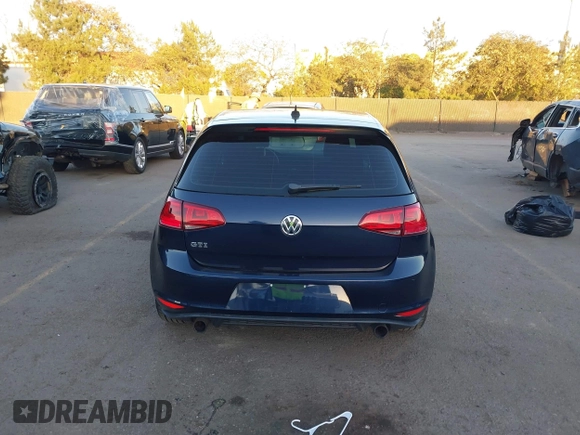 2016 Volkswagen Golf GTI SE with VIN 3VW4T7AU2GM062653, listed as a IAAI auction lot 41626898 with 67,396 mi miles. Bid and sale history available at carsss.com. Image 15.