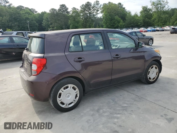 2011 Scion xD with VIN JTKKU4B41B1011289, listed as a Copart auction lot 57330875 with 79,926 mi miles and Salvage title. Bid and sale history available at DreamBid. Image 3.