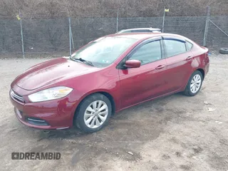 2015 Dodge Dart Aero with VIN 1C3CDFDH4FD370037, listed as a IAAI auction lot 41612534 with 65,098 mi miles. Bid and sale history available at carsss.com. Image 2.