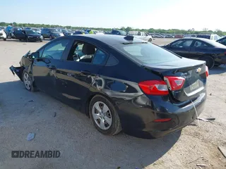2017 Chevrolet Cruze LS with VIN 1G1BC5SM9H7164470, listed as a IAAI auction lot 42040788 with 168,213 mi miles and . Bid and sale history available at DreamBid. Image 3.