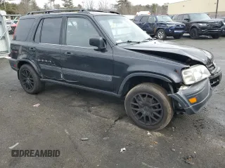 1998 Honda CR-V LX with VIN JHLRD1841WC033169, listed as a Copart auction lot 46865875 with 203,100 mi miles and Salvage Title. Bid and sale history available at carsss.com. Image 4.