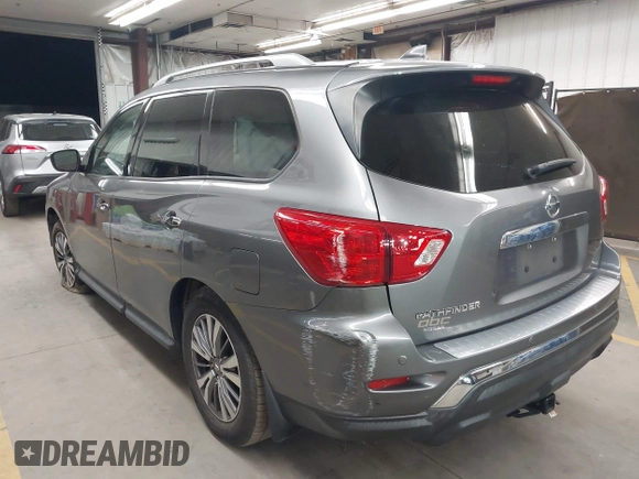 2020 Nissan Pathfinder S with VIN 5N1DR2AN8LC626262, listed as a IAAI auction lot 41901620 with 83,744 mi miles and . Bid and sale history available at DreamBid. Image 3.