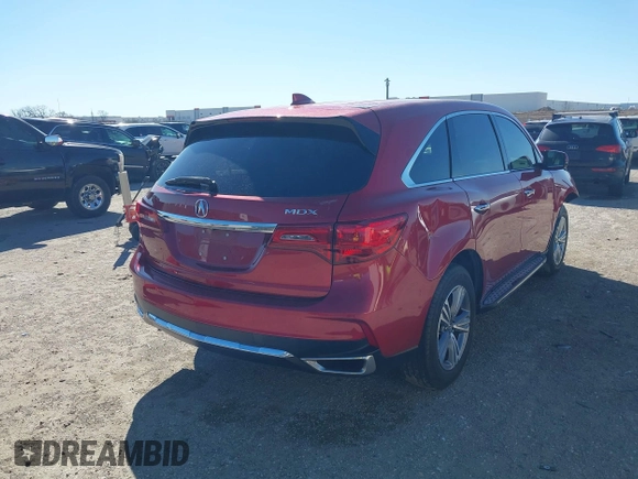 2020 Acura MDX with VIN 5J8YD3H33LL013420, listed as a IAAI auction lot 41718188 with 31,556 mi miles and . Bid and sale history available at DreamBid. Image 4.