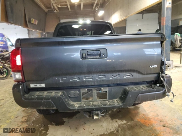 2019 Toyota Tacoma 4WD SR5 with VIN 3TMDZ5BN3KM056169, listed as a Copart auction lot 45975545 with 99,513 mi miles and Salvage Title. Bid and sale history available at carsss.com. Image 6.