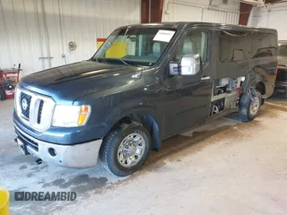 2017 Nissan NV SL z VIN 5BZAF0AA6HN852913, wystawiony jako IAAI lot #41686657 z przebiegiem 88 182 mil mil oraz . Historia ofert i sprzedaży dostępna na DreamBid. Obrazek 17.