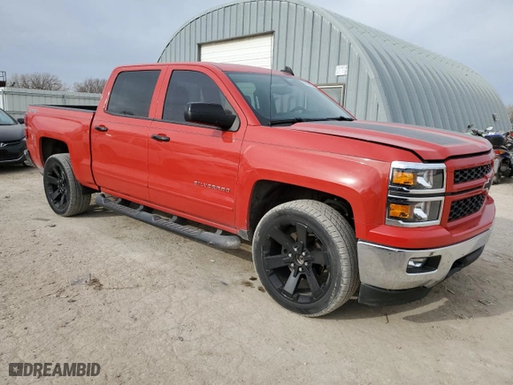 2015 Chevrolet Silverado 1500 LT with VIN 3GCUKREC3FG226699, listed as a Copart auction lot 84396394 with NaN miles and Salvage Title. Bid and sale history available at carsss.com. Image 4.