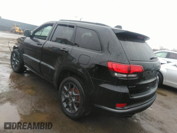 2020 Jeep Grand Cherokee Limited X with VIN 1C4RJFBG5LC326526, listed as a IAAI auction lot 41853571 with 0 mi miles. Bid and sale history available at carsss.com. Image 3.