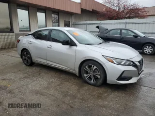2020 Nissan Sentra SV with VIN 3N1AB8CV4LY237382, listed as a Copart auction lot 84118414 with 79,835 mi miles and Salvage Title. Bid and sale history available at DreamBid. Image 4.