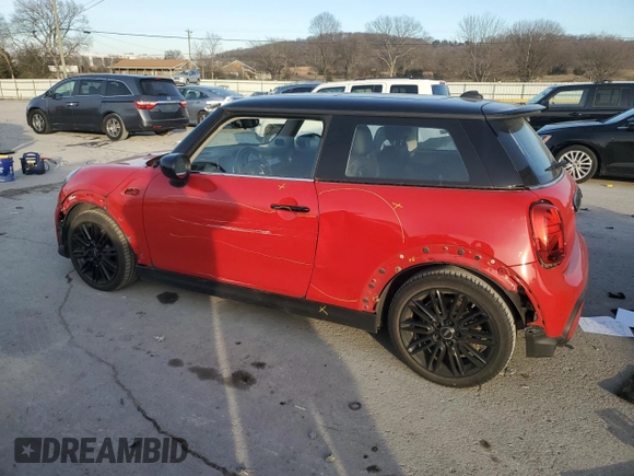 2023 MINI Hardtop Cooper S with VIN WMW53DH02P2T29755, listed as a Copart auction lot 88115175 with 18,396 mi miles and Clean title. Bid and sale history available at DreamBid. Image 2.