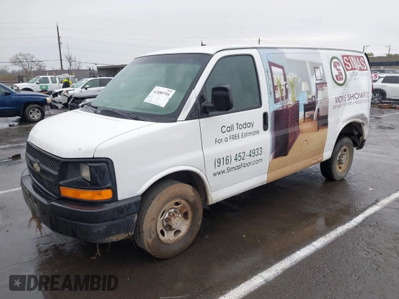 2010 Chevrolet Express Cargo with VIN 1GCZGFBA3A1158758, listed as a IAAI auction lot 41480795 with 240,053 mi miles and . Bid and sale history available at DreamBid. Image 17.