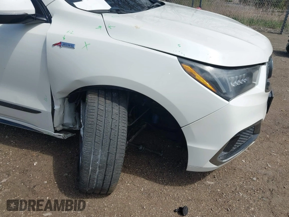 2019 Acura MDX Technology with VIN 5J8YD4H0XKL015109, listed as a IAAI auction lot 42093746 with Not provided miles and . Bid and sale history available at DreamBid. Image 6.