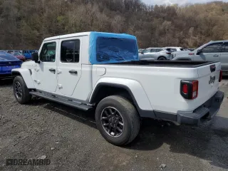 2023 Jeep Gladiator Overland with VIN 1C6HJTFG9PL535396, listed as a Copart auction lot 53423225 with 45,596 mi miles and Non Repairable. Bid and sale history available at carsss.com. Image 2.