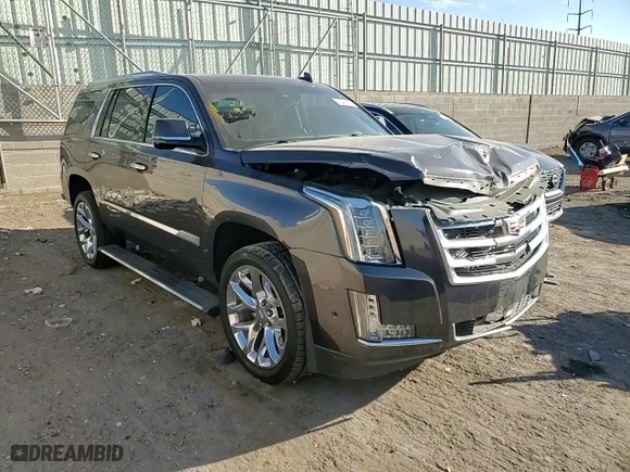 2017 Cadillac Escalade Premium Luxury with VIN 1GYS4CKJ0HR294537, listed as a Copart auction lot 83412724 with 80,424 mi miles and Salvage Title. Bid and sale history available at carsss.com. Image 11.