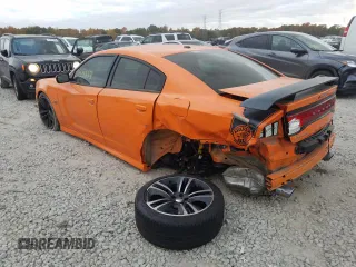 2014 Dodge Charger SRT8 Super Bee with VIN 2C3CDXGJ7EH210210, listed as a Copart auction lot 46446831 with 88,488 mi miles and Salvage Title. Bid and sale history available at carsss.com. Image 3.