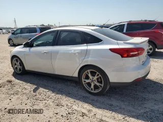 2015 Ford Focus Titanium with VIN 1FADP3J23FL248349, listed as a Copart auction lot 52599275 with 124,450 mi miles and Clean Title. Bid and sale history available at carsss.com. Image 2.