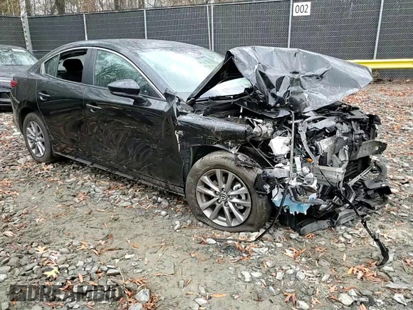 2024 Mazda 3 S with VIN 3MZBPAAM1RM430705, listed as a Copart auction lot 81414684 with Not Provided miles and Salvage Title. Bid and sale history available at DreamBid. Image 10.