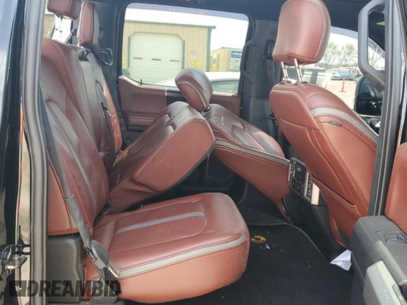2018 Ford F-150 XL with VIN 1FTFW1EG2JFE02475, listed as a Copart auction lot 54108295 with 121,193 mi miles and Salvage title. Bid and sale history available at DreamBid. Image 10.