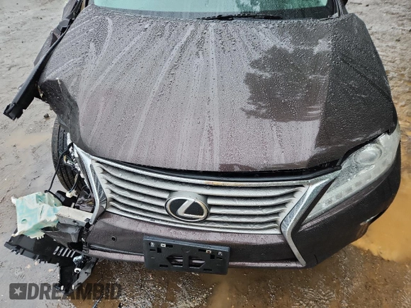 2014 Lexus RX 350 with VIN 2T2BK1BA4EC236769, listed as a Copart auction lot 58861175 with 15,737 mi miles and Salvage title. Bid and sale history available at DreamBid. Image 12.