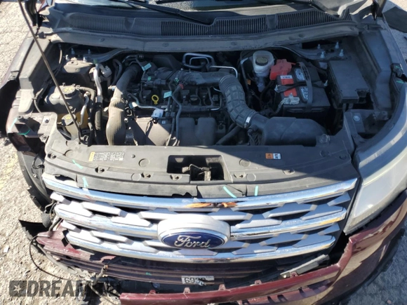 2019 Ford Explorer Limited z VIN 1FM5K7FHXKGA77289, wystawiony jako Copart lot #54759465 z przebiegiem 68 585 mil mil oraz Szkoda całkowita • Salvage title. Historia ofert i sprzedaży dostępna na DreamBid. Obrazek 12.