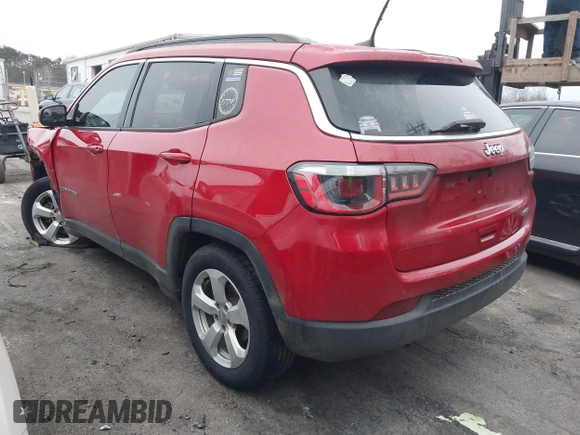 2019 Jeep Compass Altitude with VIN 3C4NJCBB0KT835265, listed as a IAAI auction lot 41298156 with 151,822 mi miles and . Bid and sale history available at DreamBid. Image 3.