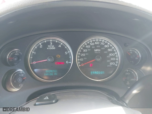 2007 Chevrolet Silverado 1500 LTZ with VIN 2GCFK13Y671561457, listed as a IAAI auction lot 40829294 with 168,186 mi miles. Bid and sale history available at carsss.com. Image 7.