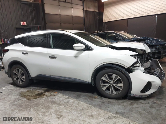 2020 Nissan Murano SV with VIN 5N1AZ2BS8LN117428, listed as a IAAI auction lot 41257451 with 80,457 mi miles. Bid and sale history available at carsss.com. Image 14.