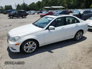 2013 Mercedes-Benz C 300 Sport with VIN WDDGF8AB3DR244616, listed as a Copart auction lot 63582305 with 138,043 mi miles and Clean title. Bid and sale history available at DreamBid. Image 1.