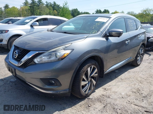 2015 Nissan Murano SL z VIN 5N1AZ2MH2FN202285, wystawiony jako IAAI lot #42229071 z przebiegiem 124 211 mil mil oraz . Historia ofert i sprzedaży dostępna na DreamBid. Obrazek 18.