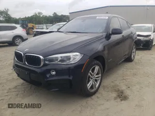 2016 BMW X6 xDrive35i with VIN 5UXKU2C5XG0N83945, listed as a Copart auction lot 44351422 with 85,579 mi miles. Bid and sale history available at carsss.com. Image 2.