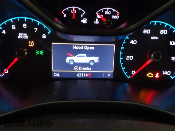 2021 Chevrolet Colorado 4WD Z71 with VIN 1GCGTDEN7M1141049, listed as a IAAI auction lot 41223962 with 62,114 mi miles and . Bid and sale history available at DreamBid. Image 15.