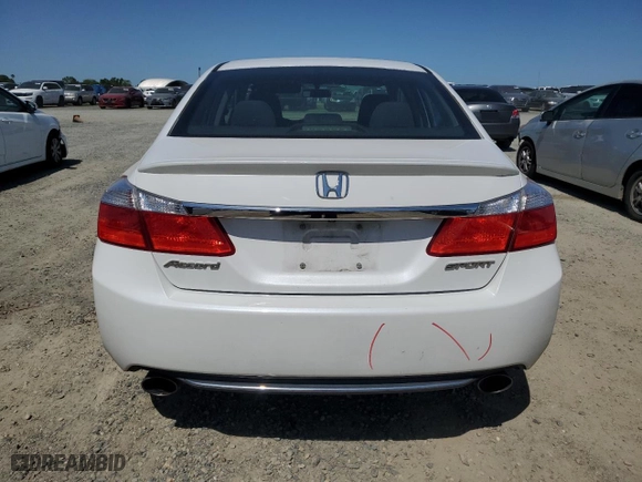 2015 Honda Accord Sedan Sport with VIN 1HGCR2F54FA144429, listed as a Copart auction lot 51715255 with 108,057 mi miles and Salvage Title. Bid and sale history available at carsss.com. Image 6.