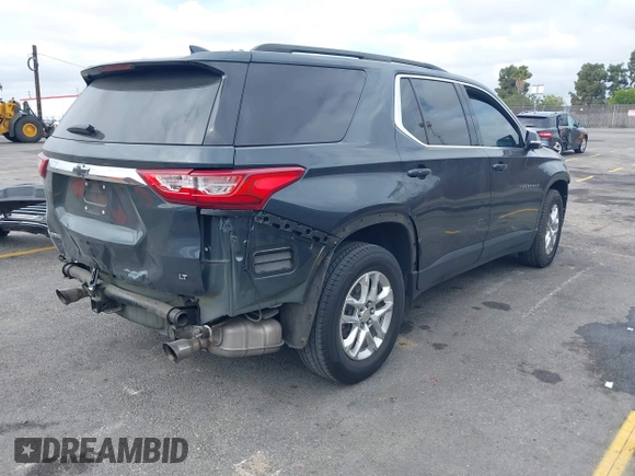 2020 Chevrolet Traverse LT Cloth z VIN 1GNERGKWXLJ119704, wystawiony jako IAAI lot #42195167 z przebiegiem 128 263 mil mil oraz . Historia ofert i sprzedaży dostępna na DreamBid. Obrazek 4.