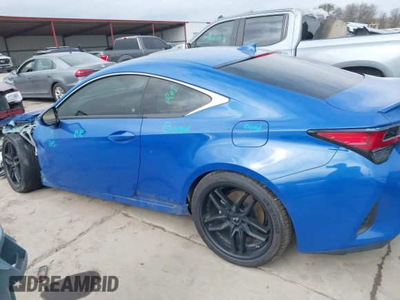 2022 Lexus RC 350 with VIN JTHDZ5BC3N5025401, listed as a IAAI auction lot 41511143 with 41,747 mi miles and . Bid and sale history available at DreamBid. Image 14.