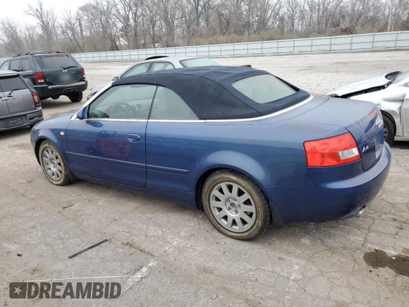 2003 Audi A4 1.8T with VIN WAUAC48H73K031443, listed as a Copart auction lot 45144254 with 172,398 mi miles and Clean Title. Bid and sale history available at carsss.com. Image 2.