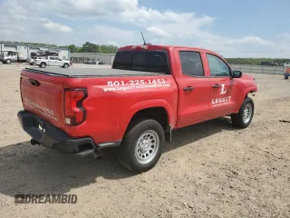 2024 Chevrolet Colorado 2WD Work Truck with VIN 1GCPSBEK8R1109537, listed as a Copart auction lot 53754195 with 30,124 mi miles and Salvage Title. Bid and sale history available at DreamBid. Image 3.