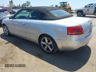 2007 Audi A4 3.2L with VIN WAUDH48HX7K029660, listed as a IAAI auction lot 42554724 with 128,445 mi miles and . Bid and sale history available at DreamBid. Image 3.