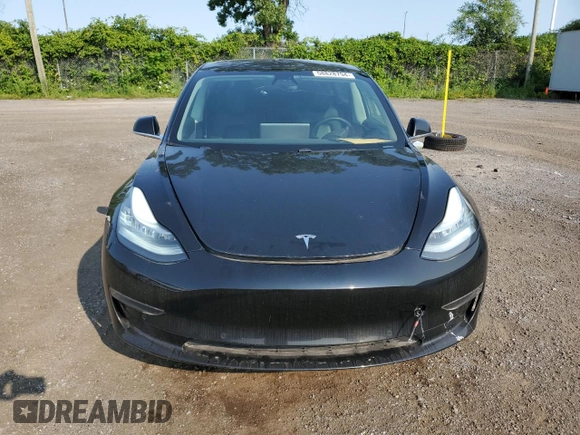2020 Tesla Model 3 Standard Range Plus with VIN 5YJ3E1EA8LF609364, listed as a Copart auction lot 58828794 with 127,781 mi miles and Non Repairable. Bid and sale history available at DreamBid. Image 5.