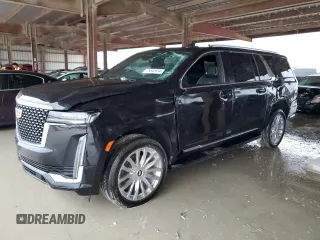 2023 Cadillac Escalade z VIN 1GYS3KKL6PR205051, wystawiony jako Copart lot #75342834 z przebiegiem 16 202 mil mil oraz Szkody całkowita. Historia ofert i sprzedaży dostępna na DreamBid. Obrazek 1.