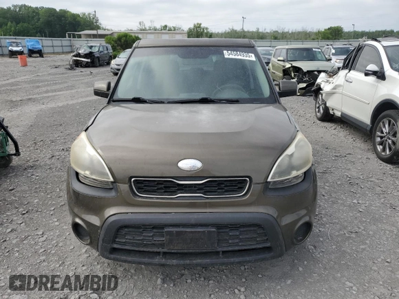 2013 Kia Soul with VIN KNDJT2A55D7515347, listed as a Copart auction lot 54584935 with 130,830 mi miles and Salvage Title. Bid and sale history available at DreamBid. Image 5.