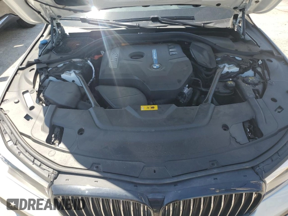 2017 BMW 7 Series 740e xDrive iPerformance with VIN WBA7J2C34HG497678, listed as a Copart auction lot 55715124 with 40,852 mi miles. Bid and sale history available at carsss.com. Image 11.