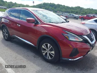 2019 Nissan Murano Platinum z VIN 5N1AZ2MJ1KN146935, wystawiony jako IAAI lot #42210946 z przebiegiem 53 494 mil mil oraz . Historia ofert i sprzedaży dostępna na DreamBid. Obrazek 1.