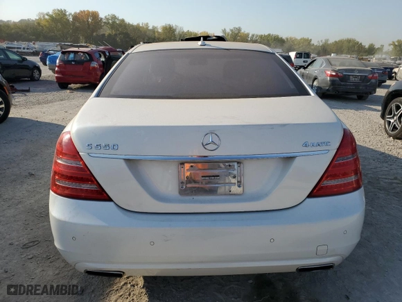 2011 Mercedes-Benz S-Class S 550 with VIN WDDNG8GB8BA388816, listed as a Copart auction lot 75300784 with 108,449 mi miles and Salvage Title. Bid and sale history available at carsss.com. Image 6.